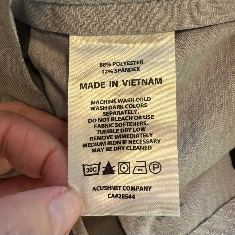 FootJoy Golf Shorts Mens Chino Stretch‎ Athletic Stretch